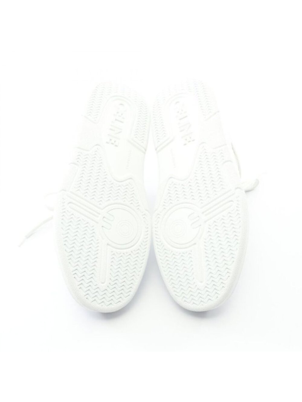 Celine Sneakers Lace Up White Leather - Picture 4 of 9